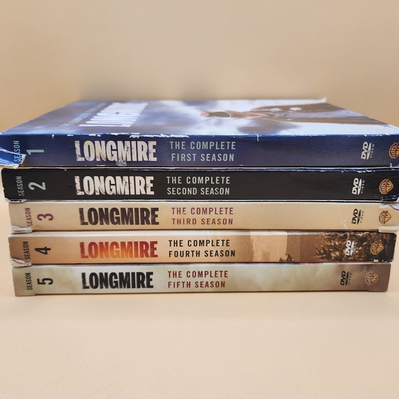 Longmire Seasons 1-5 DVD TV Series Western Drama - Picture 2 of 2